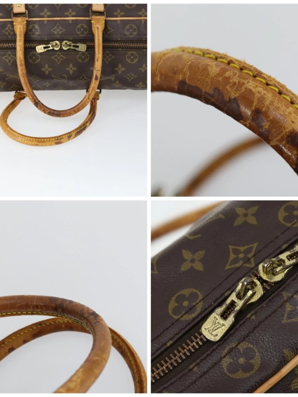 LOUIS VUITTON Monogram Sirius 50 Boston Bag M41406 LV Auth bs33061 - Picture 16 of 16
